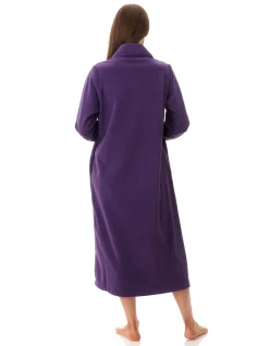 Mid button gown