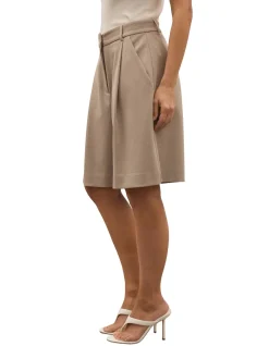 Mika Tailored Longline Pleated Short