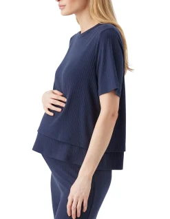 MIKE RIB NURSING TOP