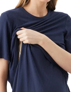 MIKE RIB NURSING TOP