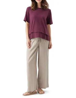 MIKE RIB NURSING TOP