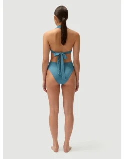 Mikey Halter Tie Back Top