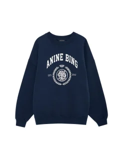 MILES SWEATSHIRT COLLEGIATE - DARK NAVY