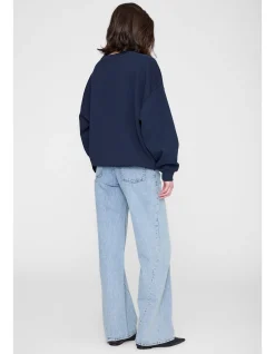 MILES SWEATSHIRT COLLEGIATE - DARK NAVY