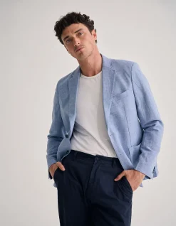 MILTON LINEN BLEND BLAZER