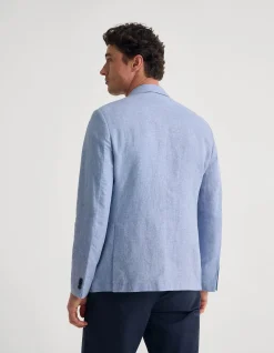 MILTON LINEN BLEND BLAZER