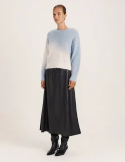 MINNIE MOHAIR DIP DYE SWEATER