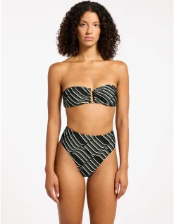 Mirage High Waist High Leg Pant