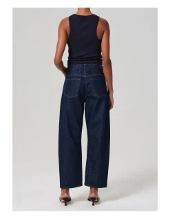 Miro Relaxed Barrel Leg Denim Jeans
