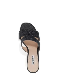 MIRRORS HEELED MULE