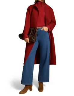 MI - SIDE SPLIT MERINO WOOL JUMPER
