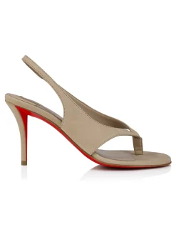 MISS Z INFRADITA 80MM NUBUCK LINING SAHARIENNE SANDALS