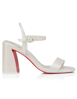 MISS JANE SANDAL 85 NAPPA PERLE/LINING BIANCO