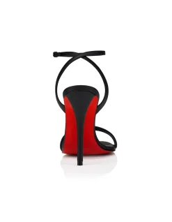 Miss Z Sandal 100mm Stiletto Heel Black
