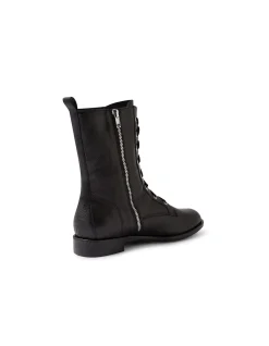 MOHINI XW ZR BLACK BLACK HEEL LEATHER