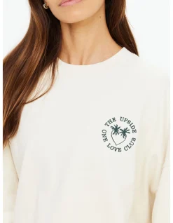 Molokai Paloma Organic Cotton Oversized Crew Sweatshirt