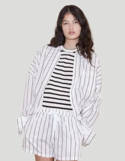 Mona Striped Shorts