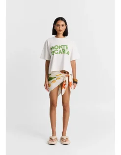 Monte Carlo Boxy Crop T-Shirt