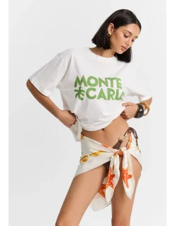 Monte Carlo Boxy Crop T-Shirt