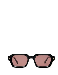 MOUNT LAWLEY BLACK RECTANGLE SUNGLASSES