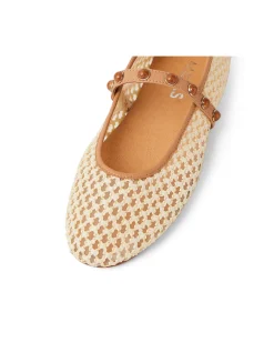 MUCHO MI LT NATURAL TAN WOVEN LEATHER