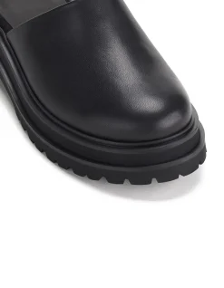 Mule Step All Black Shoes