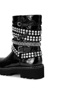 MULTI STRAP FLAT BOOT