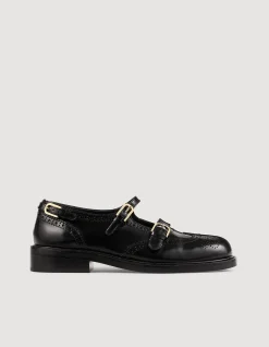 Multi Buckle Open Derbies