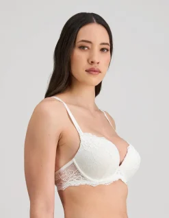 My Fit Lace Push Up Plunge Bra