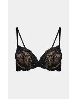 My Fit Omb Lace Push Up Plunge Bra