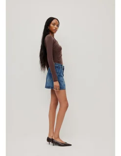 Myles Denim Mini Skirt