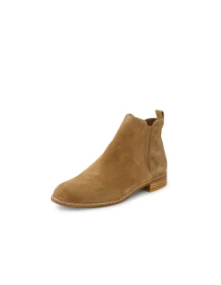 NAKTA Suede Zip Ankle Boots