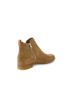 NAKTA Suede Zip Ankle Boots