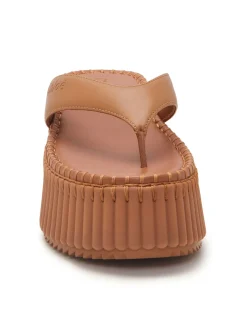Nama Wedge Sandal Dune Brown