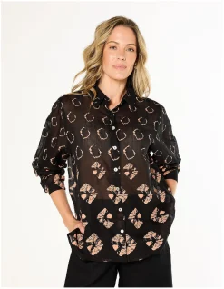 Natalia Cotton Silk Shirt