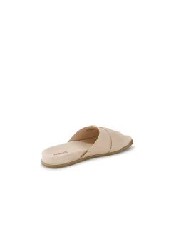 Newka Buckle Strap Leather Slides