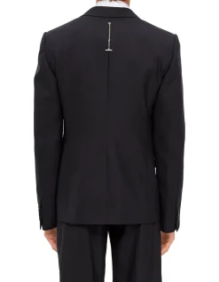 New Permanent Single-Breasted Wool Jacket