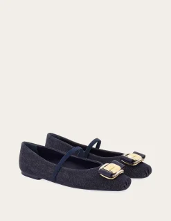 NEW VARA PLATE BALLET FLAT