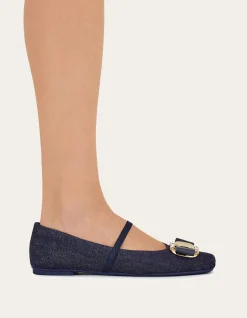 NEW VARA PLATE BALLET FLAT