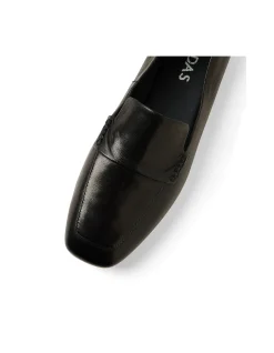 Nicolo Luxe Leather Square Toe Loafers