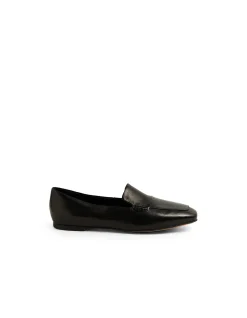 Nicolo Luxe Leather Square Toe Loafers