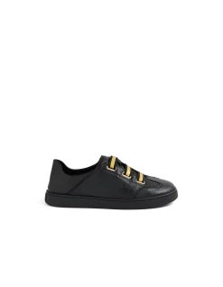 NIVA MI BLACK BLACK SOLE LEATHER