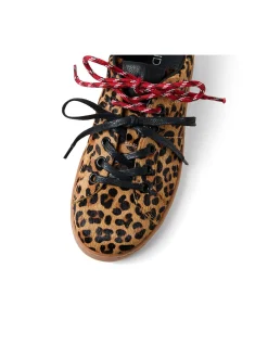 NOBLE MI TAN LEOPARD BLACK PONY LEATHER