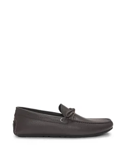 Noel Moccasin Leather Driver Loafers