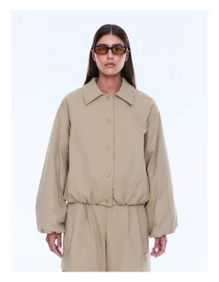 NORA NYLON BOMBER