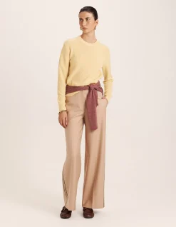 NORA WOOL CASHMERE CREW KNIT