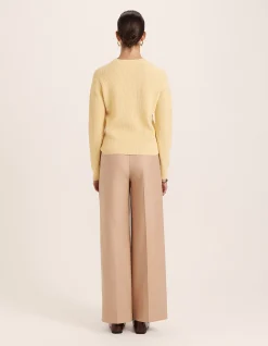 NORA WOOL CASHMERE CREW KNIT