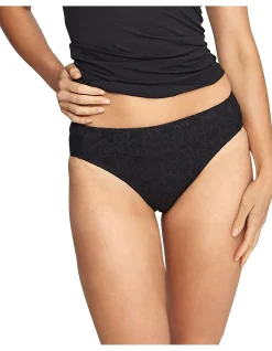 No Ride Up Lace Hi Cut Brief