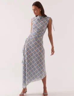 NOVALYN PLAID DRESS