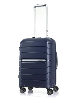 Oc2Lite 55cm Expandable Small Carry-On Suitcase Navy
